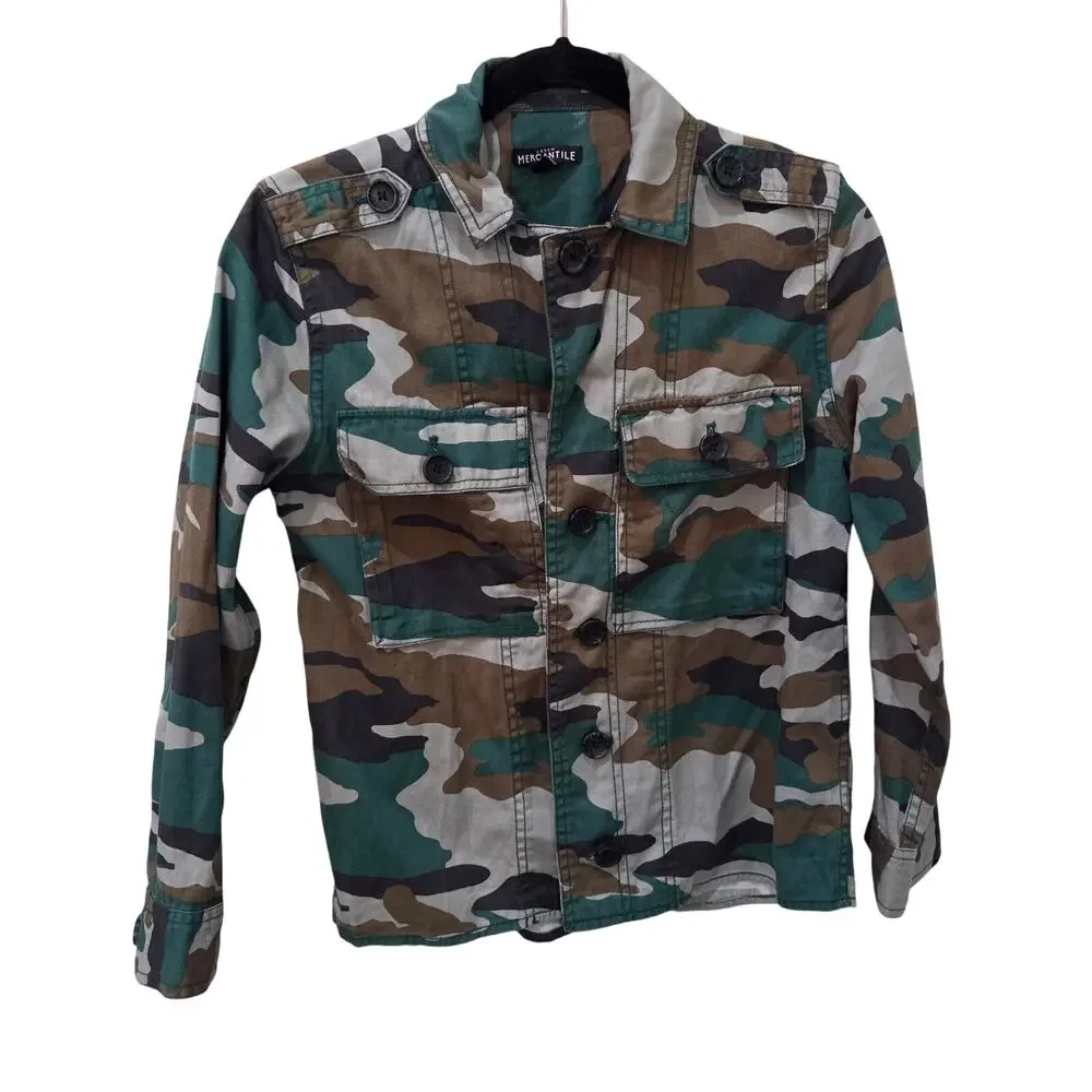 J Crew Mercantile Long Sleeve Cameo, Size XS